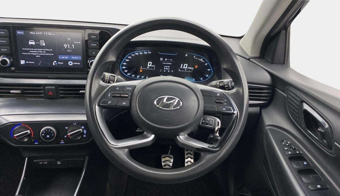 2021 Hyundai NEW I20 SPORTZ 1.0T GDI IMT, Petrol, Manual, 44,392 km, Steering Wheel Close Up