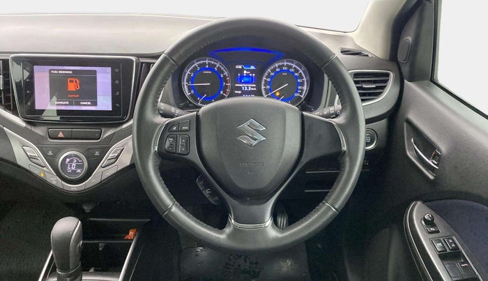 2019 Maruti Baleno ALPHA CVT PETROL 1.2, Petrol, Automatic, 23,478 km, Steering Wheel Close Up
