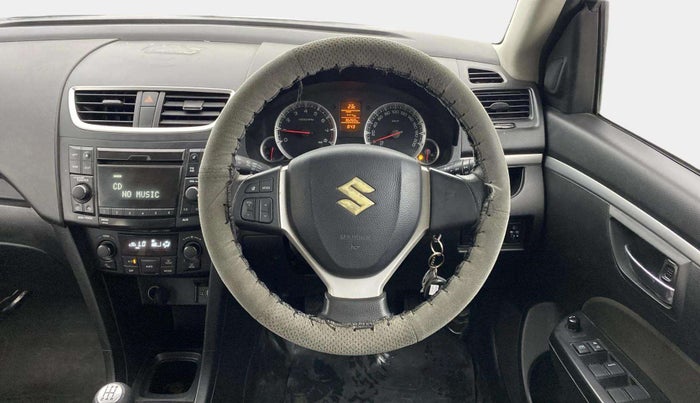 2014 Maruti Swift ZXI, Petrol, Manual, 36,220 km, Steering Wheel Close Up
