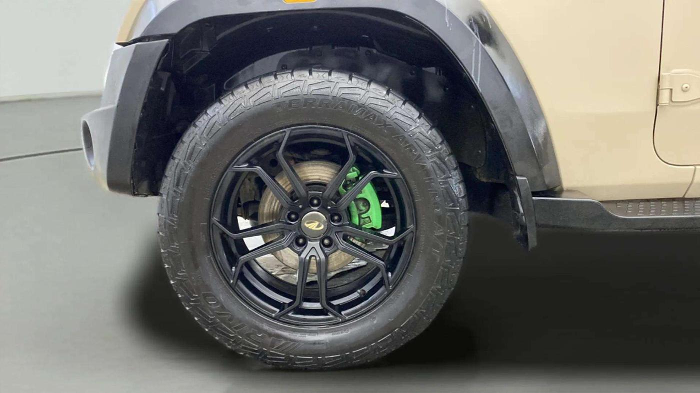 2020 Mahindra Thar LX  P 4WD AT CONVERTIBLE, Petrol, Automatic, 20,870 km, Left Front Wheel