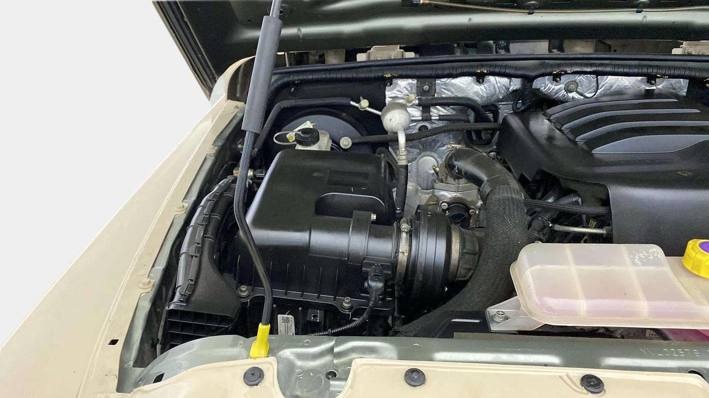 2020 Mahindra Thar LX  P 4WD AT CONVERTIBLE, Petrol, Automatic, 20,870 km, Engine View - Right