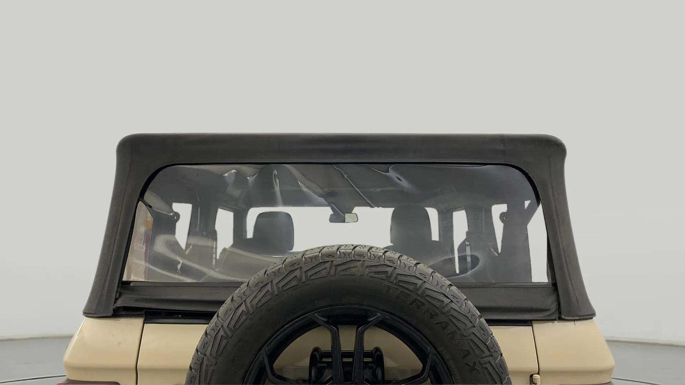 2020 Mahindra Thar LX  P 4WD AT CONVERTIBLE, Petrol, Automatic, 20,870 km, Rear Windshield