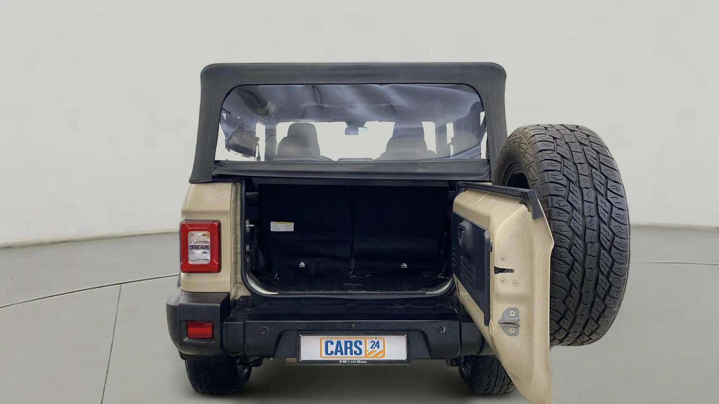 2020 Mahindra Thar LX  P 4WD AT CONVERTIBLE, Petrol, Automatic, 20,870 km, Boot Open Zoomed View