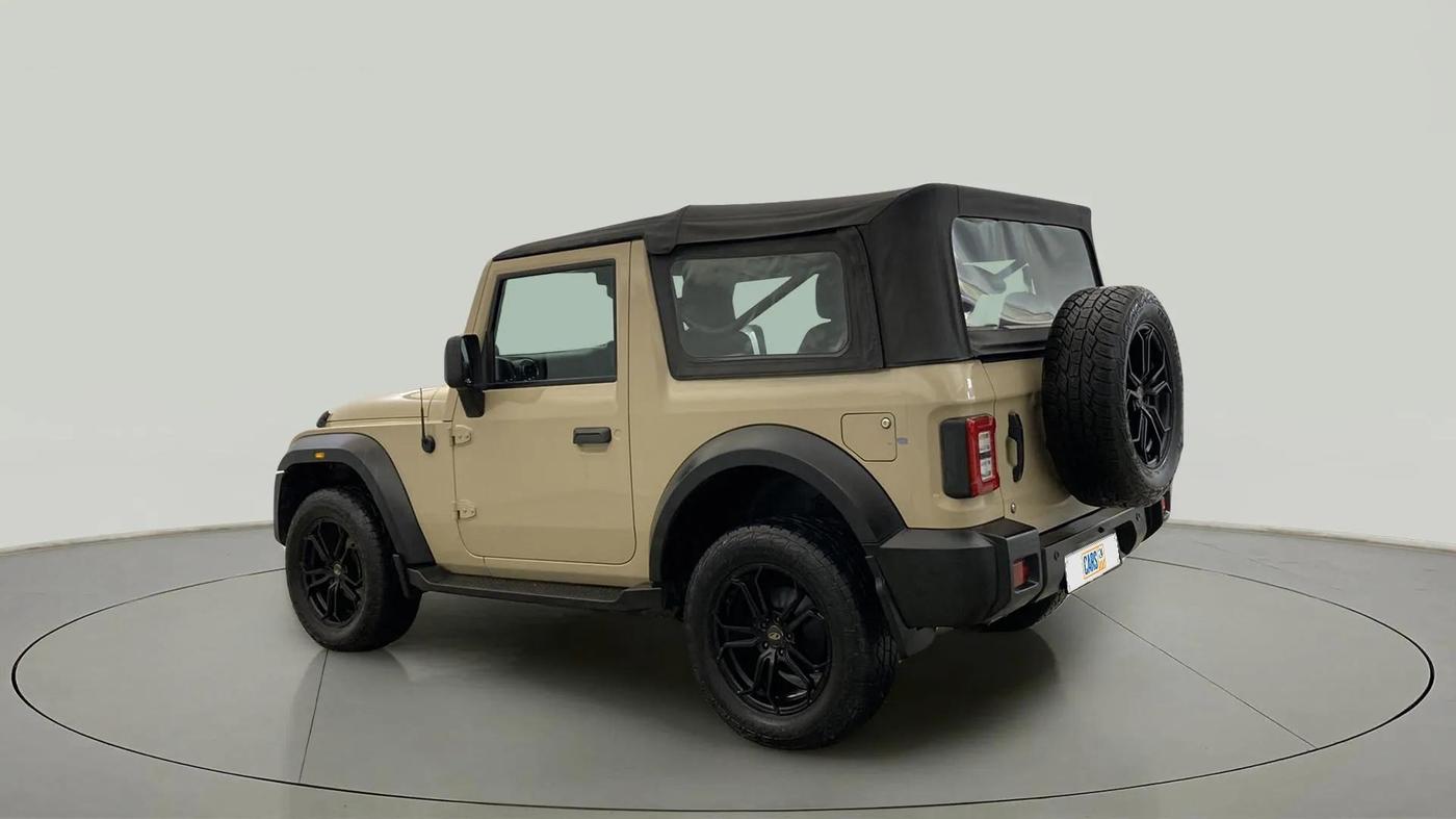 2020 Mahindra Thar LX  P 4WD AT CONVERTIBLE, Petrol, Automatic, 20,870 km, Left Back Diagonal