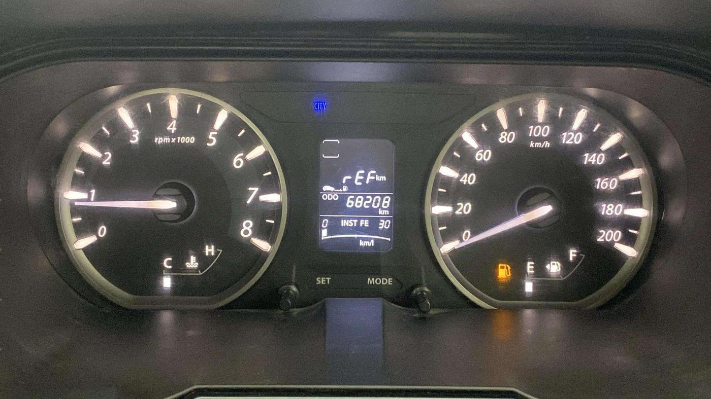 2017 Tata Zest XMS PETROL, Petrol, Manual, 68,526 km, Odometer Image