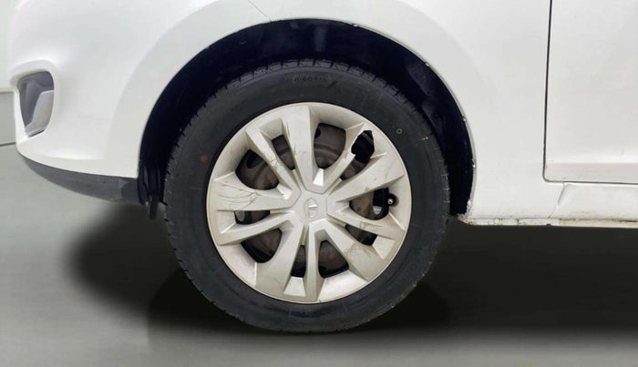 2017 Tata Zest XMS PETROL, Petrol, Manual, 68,168 km, Left Front Wheel