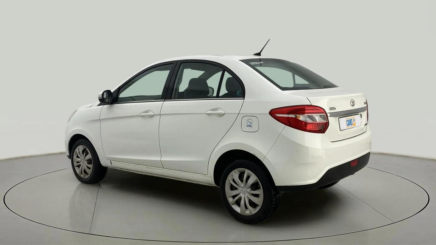 2017 Tata Zest XMS PETROL, Petrol, Manual, 68,526 km, Left Back Diagonal
