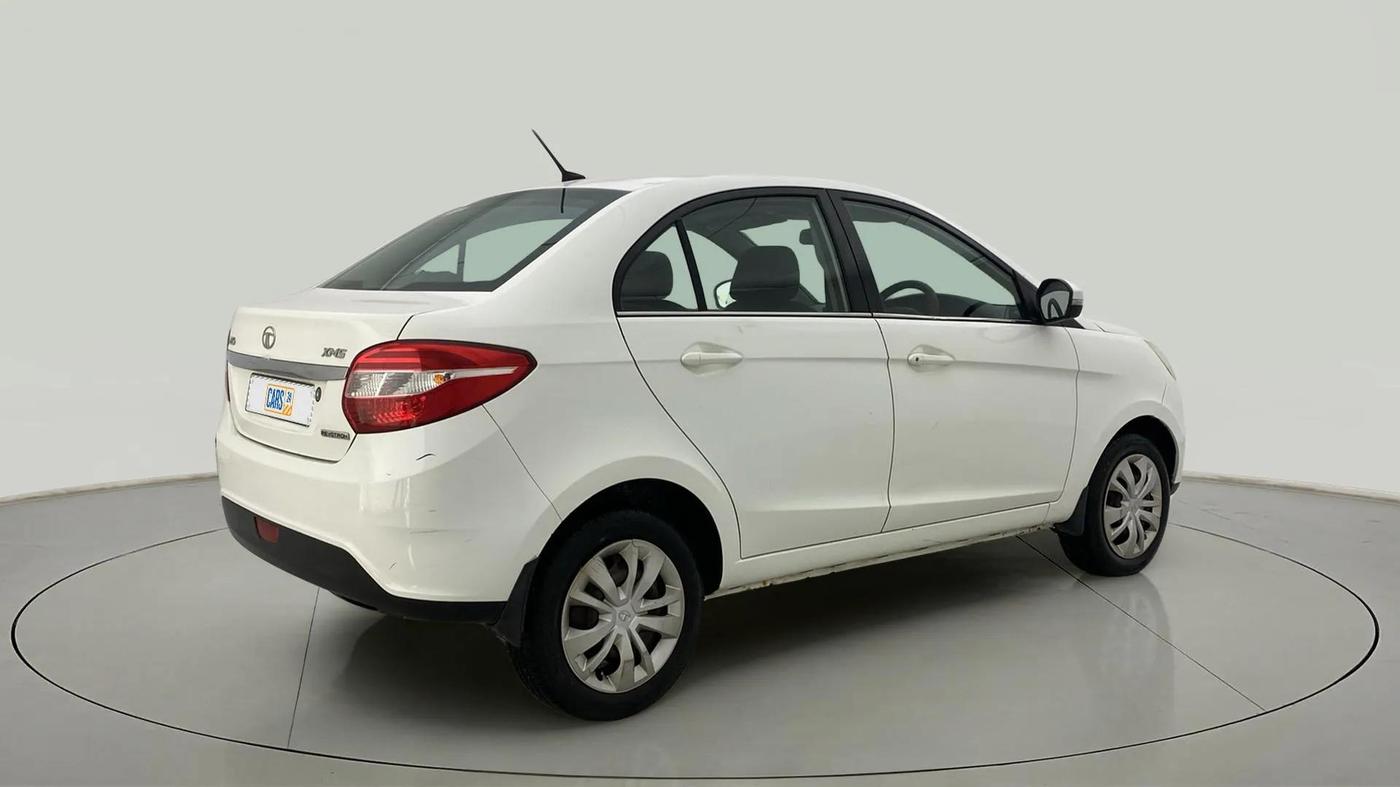 2017 Tata Zest XMS PETROL, Petrol, Manual, 68,526 km, Right Back Diagonal