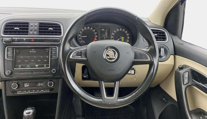 2018 Skoda Rapid STYLE 1.5 TDI AT, Diesel, Automatic, 51,771 km, Steering Wheel Close Up