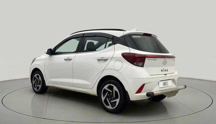 2024 Hyundai GRAND I10 NIOS SPORTZ AMT 1.2 KAPPA VTVT, Petrol, Automatic, 19,870 km, Left Back Diagonal