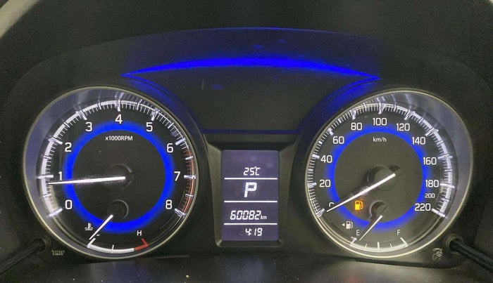 2018 Maruti Baleno DELTA CVT PETROL 1.2, Petrol, Automatic, 60,086 km, Odometer Image