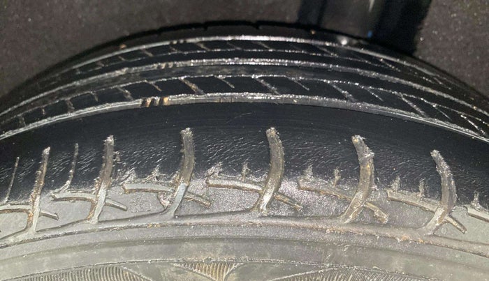 2018 Maruti Baleno DELTA CVT PETROL 1.2, Petrol, Automatic, 60,086 km, Left Rear Tyre Tread