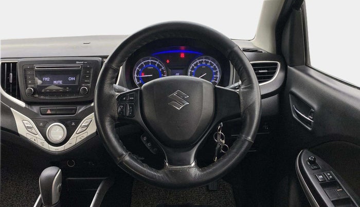 2018 Maruti Baleno DELTA CVT PETROL 1.2, Petrol, Automatic, 60,086 km, Steering Wheel Close Up