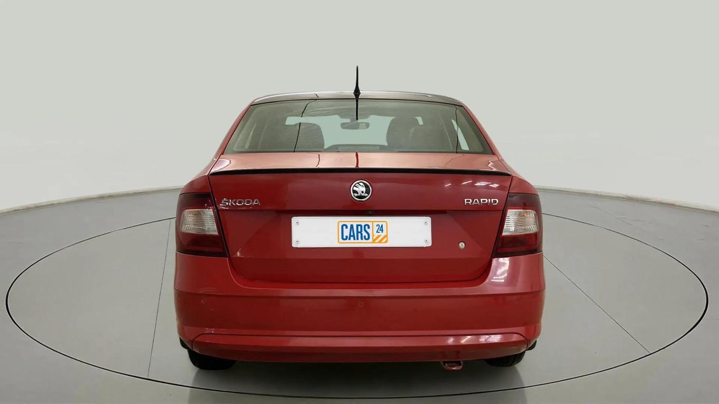 2019 Skoda Rapid MONTE CARLO 1.6 MPI MT, Petrol, Manual, 97,923 km, Back/Rear