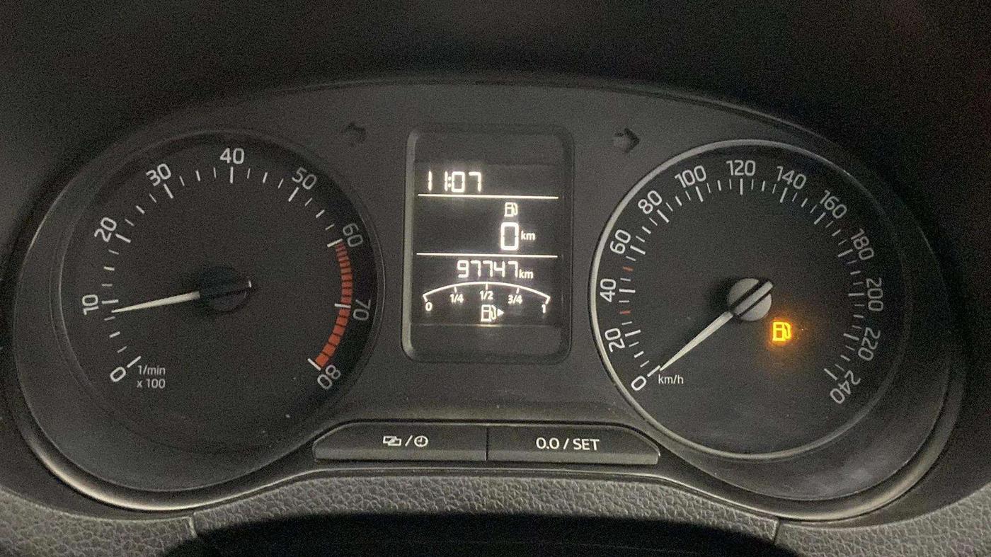 2019 Skoda Rapid MONTE CARLO 1.6 MPI MT, Petrol, Manual, 97,923 km, Odometer Image