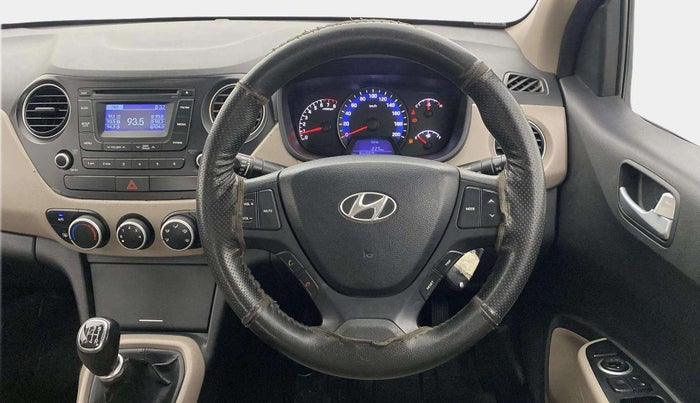 2015 Hyundai Xcent S (O) 1.2, Petrol, Manual, 94,803 km, Steering Wheel Close Up