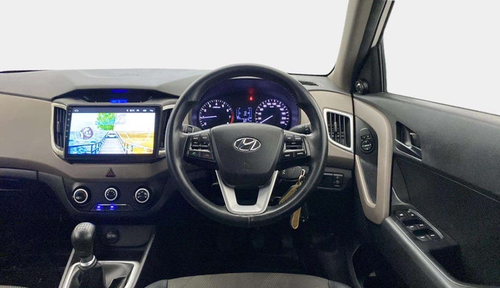 2019 Hyundai Creta E PLUS 1.6 PETROL, Petrol, Manual, 57,114 km, Steering Wheel Close Up