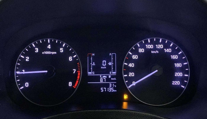 2019 Hyundai Creta E PLUS 1.6 PETROL, Petrol, Manual, 57,114 km, Odometer Image