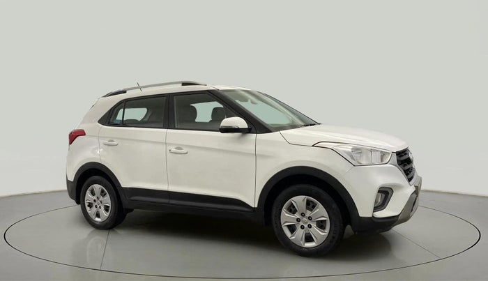 2019 Hyundai Creta E PLUS 1.6 PETROL, Petrol, Manual, 57,114 km, Right Front Diagonal
