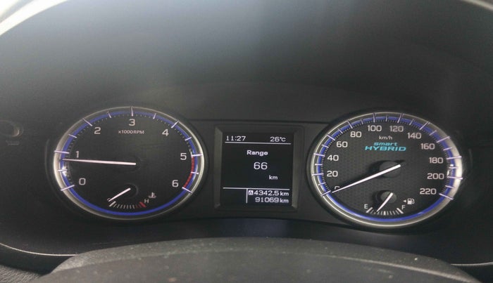 2018 Maruti S Cross ZETA 1.3, Diesel, Manual, 91,069 km, Odometer Image