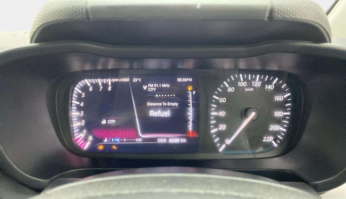 2020 Tata ALTROZ XZ PETROL, Petrol, Manual, 66,544 km, Odometer Image