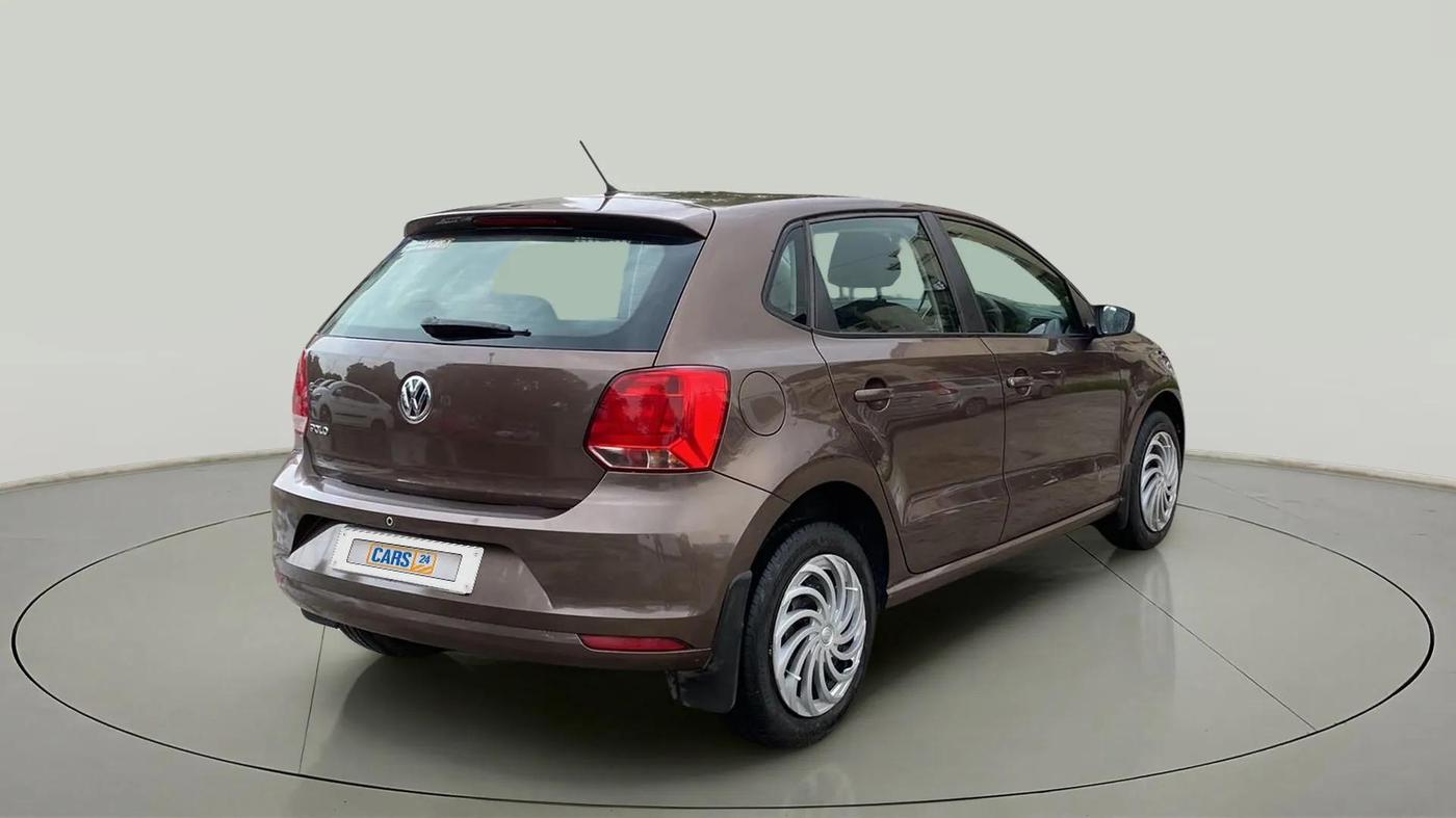 2018 Volkswagen Polo COMFORTLINE 1.0L MPI, Petrol, Manual, 64,259 km, Right Back Diagonal