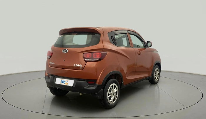 2016 Mahindra Kuv100 K4 6 STR, Petrol, Manual, 36,480 km, Right Back Diagonal