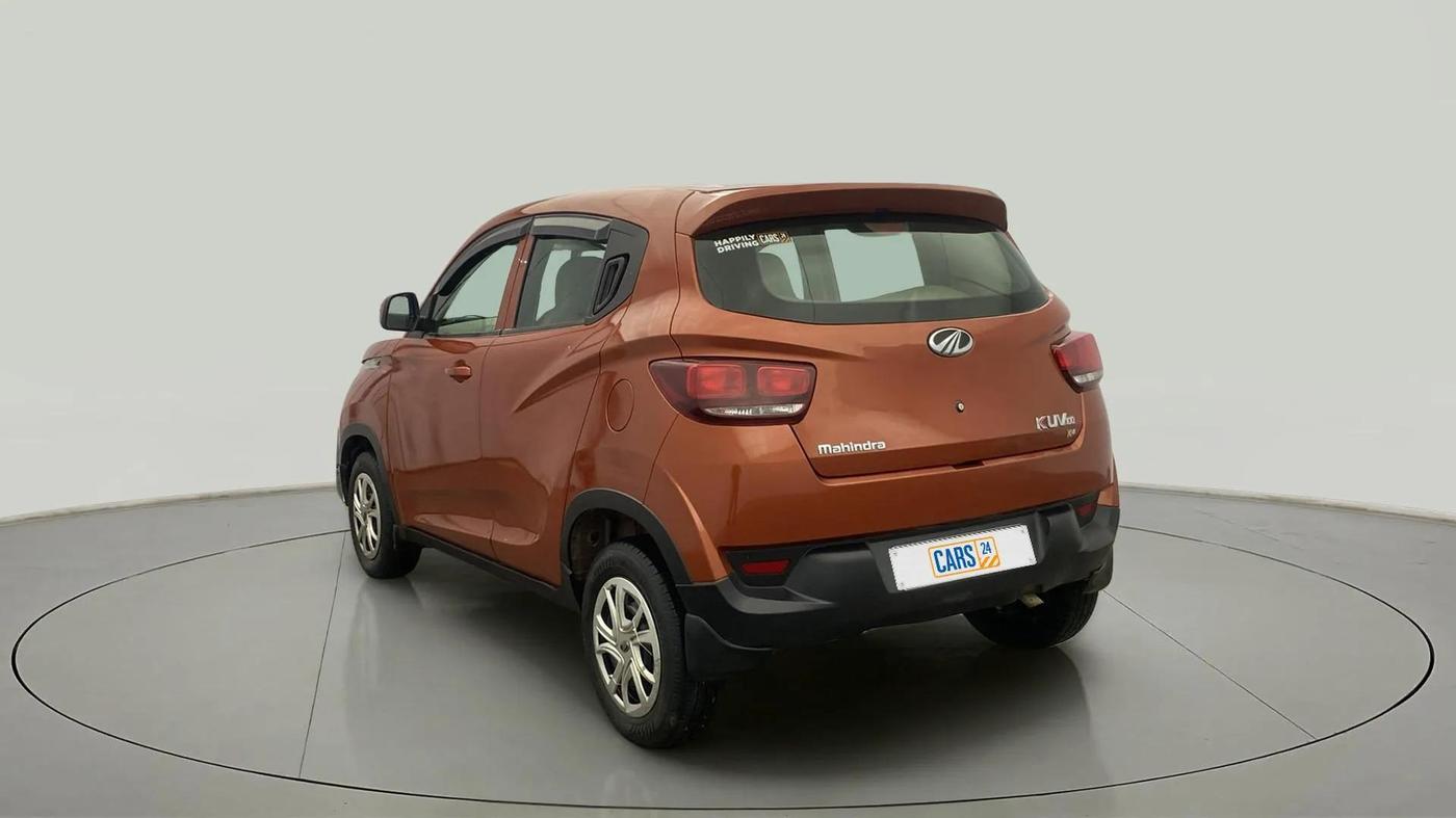 2016 Mahindra Kuv100 K4 6 STR, Petrol, Manual, 36,494 km, Left Back Diagonal