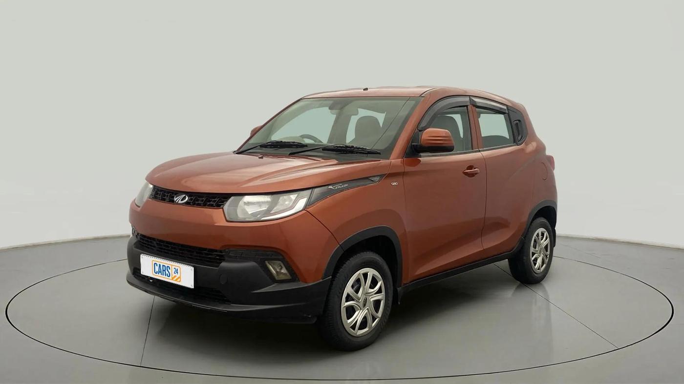 2016 Mahindra Kuv100 K4 6 STR, Petrol, Manual, 36,494 km, Left Front Diagonal