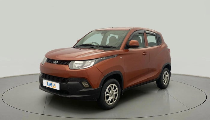2016 Mahindra Kuv100 K4 6 STR, Petrol, Manual, 36,480 km, Left Front Diagonal