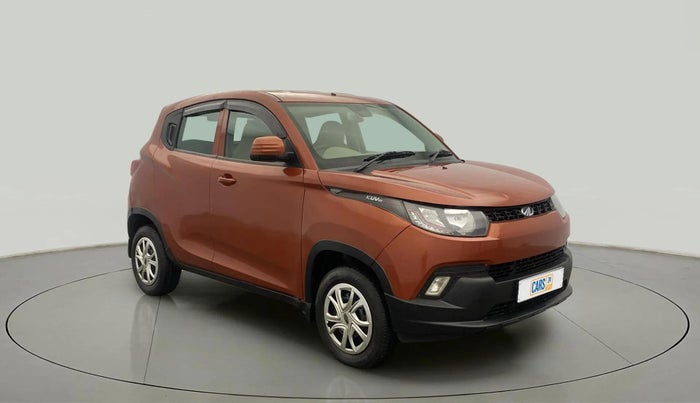 2016 Mahindra Kuv100 K4 6 STR, Petrol, Manual, 36,480 km, Right Front Diagonal