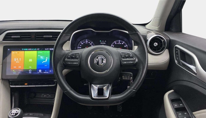 2022 MG ASTOR SUPER 1.5 MT, Petrol, Manual, 20,554 km, Steering Wheel Close Up