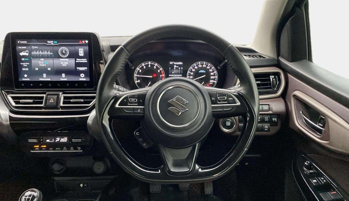 2023 Maruti FRONX ALPHA 1.0 TURBO MT, Petrol, Manual, 16,619 km, Steering Wheel Close Up