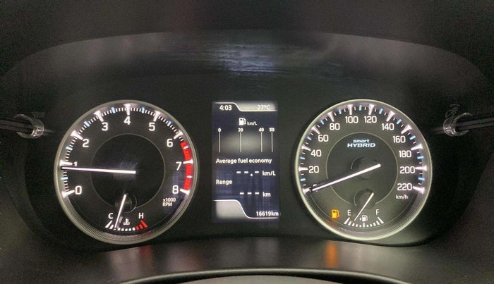 2023 Maruti FRONX ALPHA 1.0 TURBO MT, Petrol, Manual, 16,619 km, Odometer Image