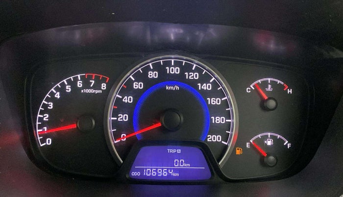 2016 Hyundai Grand i10 ASTA 1.2 KAPPA VTVT, Petrol, Manual, 1,06,965 km, Odometer Image