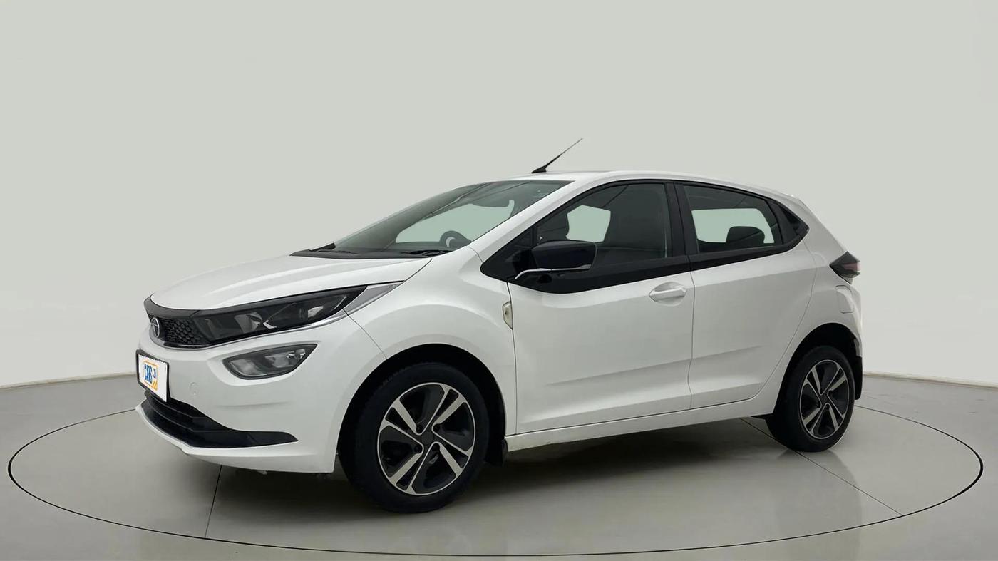 2021 Tata ALTROZ XZ (O) PETROL, CNG, Manual, 76,947 km, Left Front Diagonal
