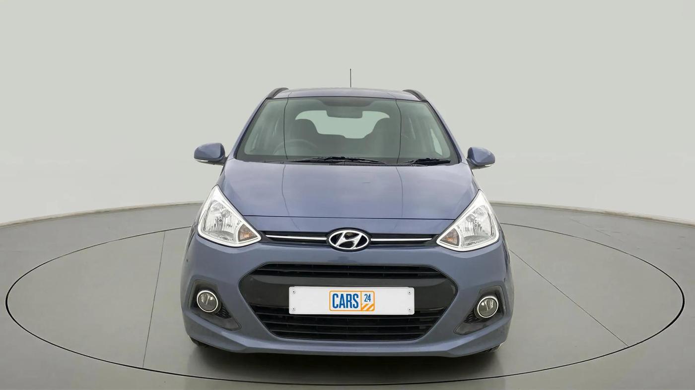 2015 Hyundai Grand i10 ASTA (O) 1.2 KAPPA VTVT, Petrol, Manual, 19,463 km, Front
