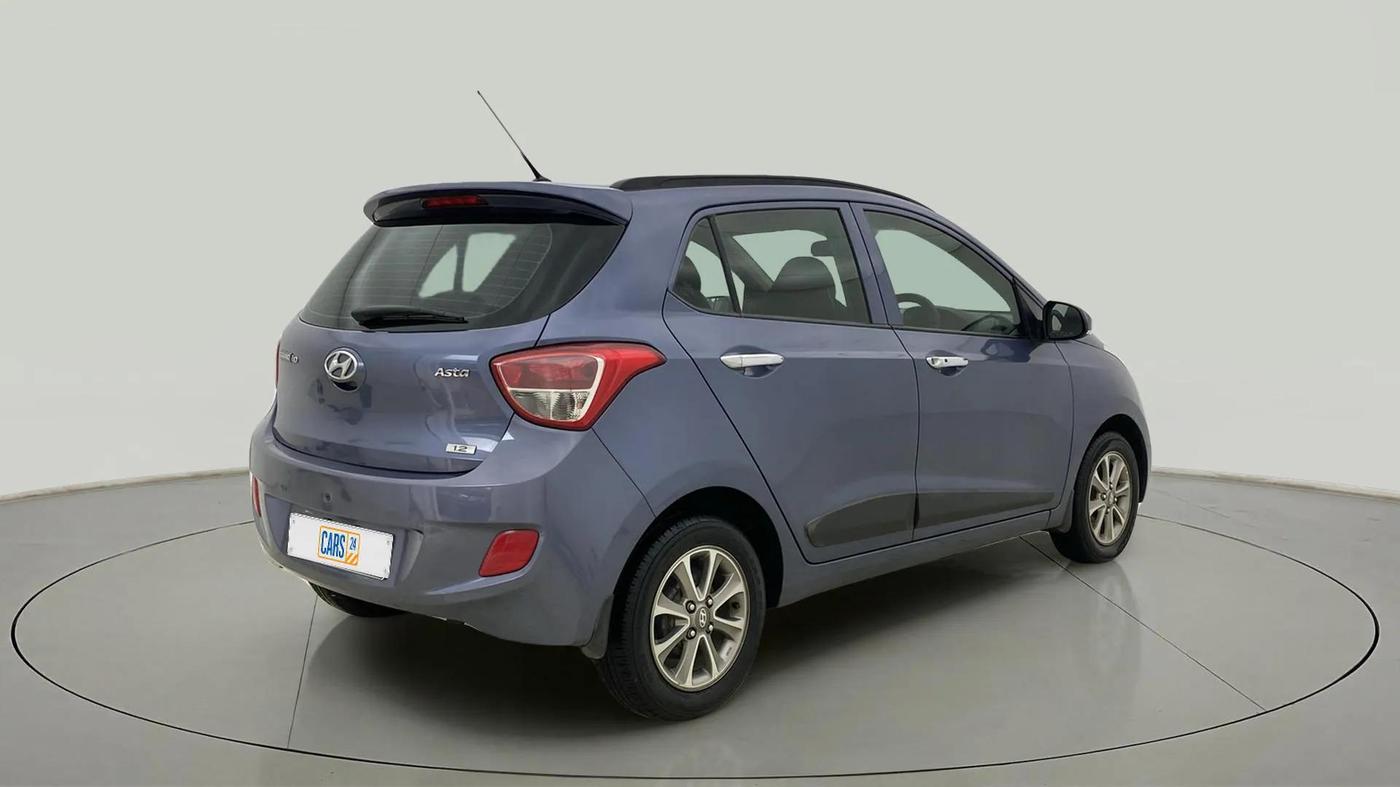 2015 Hyundai Grand i10 ASTA (O) 1.2 KAPPA VTVT, Petrol, Manual, 19,463 km, Right Back Diagonal