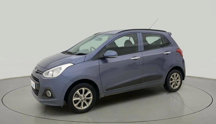 2015 Hyundai Grand i10 ASTA (O) 1.2 KAPPA VTVT, Petrol, Manual, 19,463 km, Left Front Diagonal