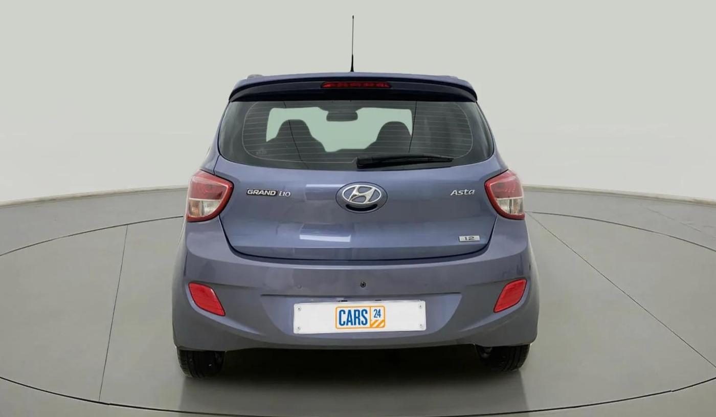 2015 Hyundai Grand i10 ASTA (O) 1.2 KAPPA VTVT, Petrol, Manual, 19,463 km, Back/Rear