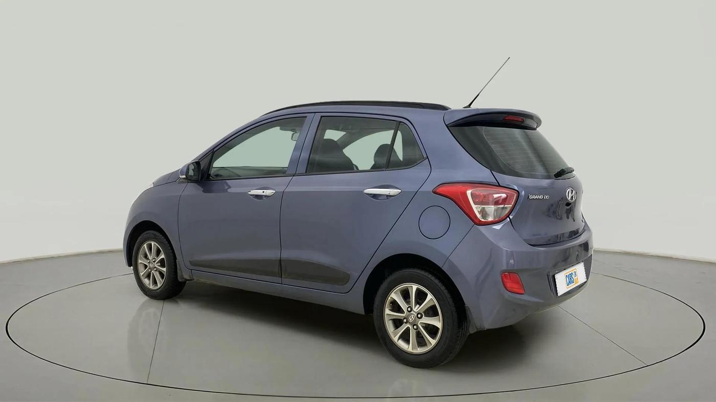 2015 Hyundai Grand i10 ASTA (O) 1.2 KAPPA VTVT, Petrol, Manual, 19,463 km, Left Back Diagonal