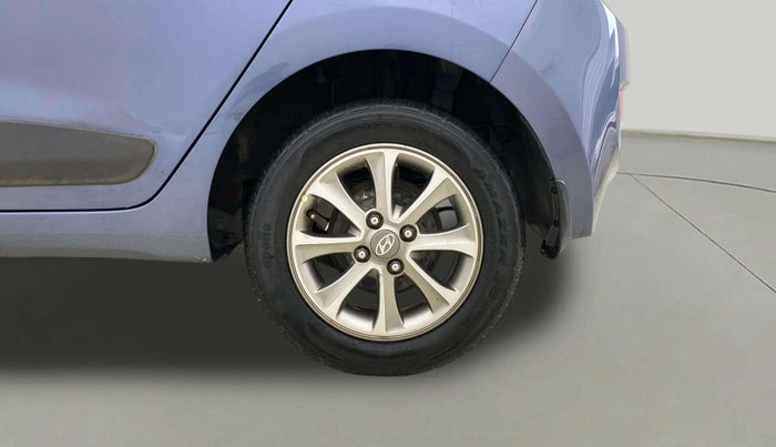 2015 Hyundai Grand i10 ASTA (O) 1.2 KAPPA VTVT, Petrol, Manual, 19,463 km, Left Rear Wheel