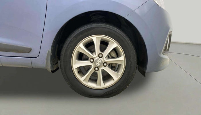 2015 Hyundai Grand i10 ASTA (O) 1.2 KAPPA VTVT, Petrol, Manual, 19,463 km, Right Front Wheel