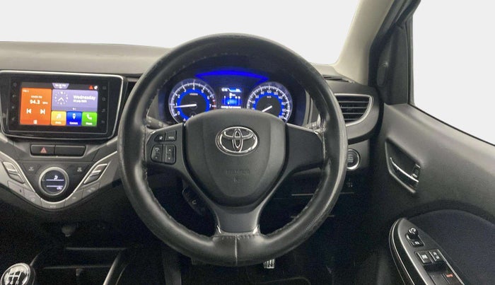 2021 Toyota Glanza G, Petrol, Manual, 17,891 km, Steering Wheel Close Up