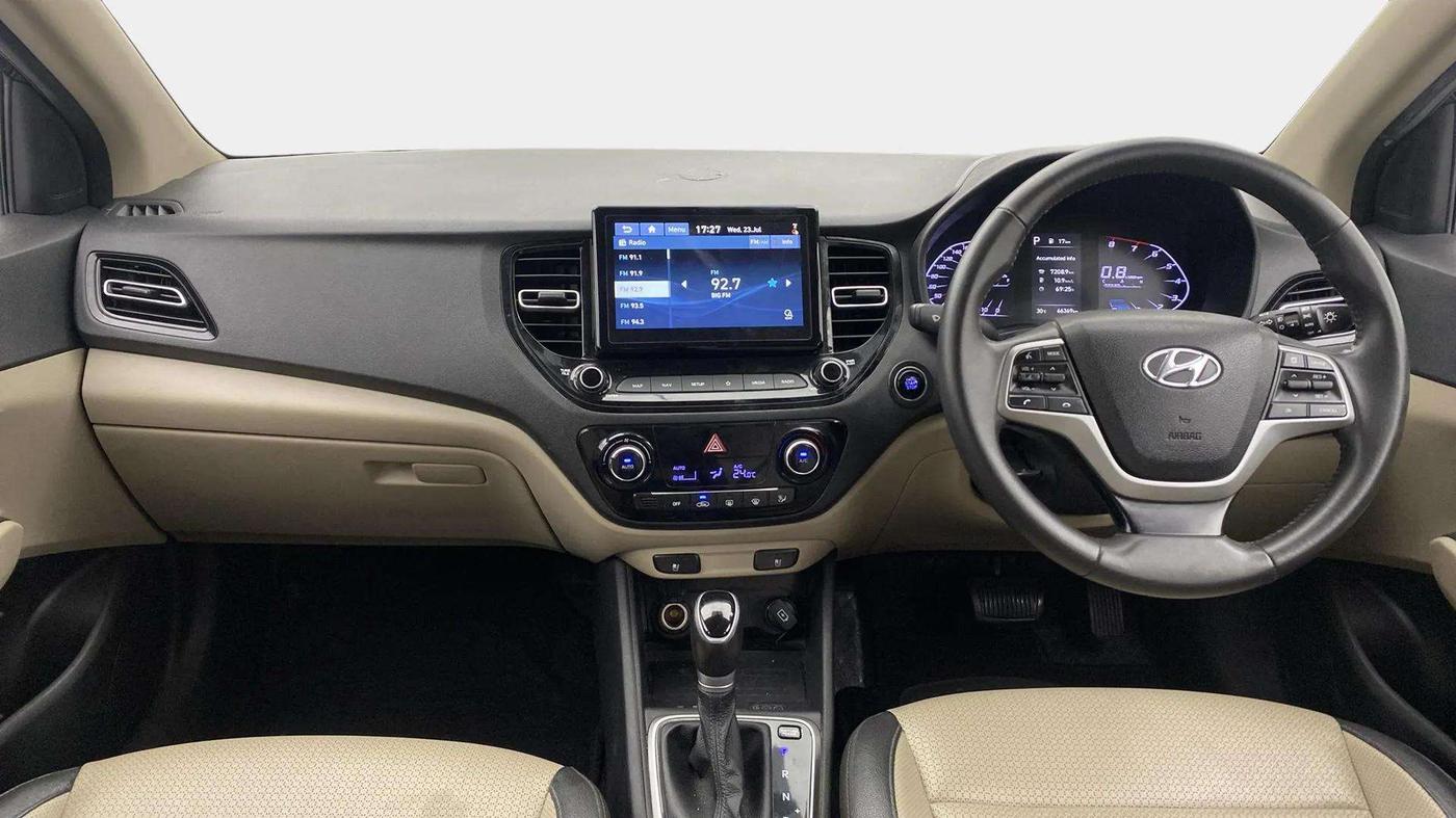 2021 Hyundai Verna SX (O) 1.5 VTVT IVT, Petrol, Automatic, 66,421 km, Dashboard