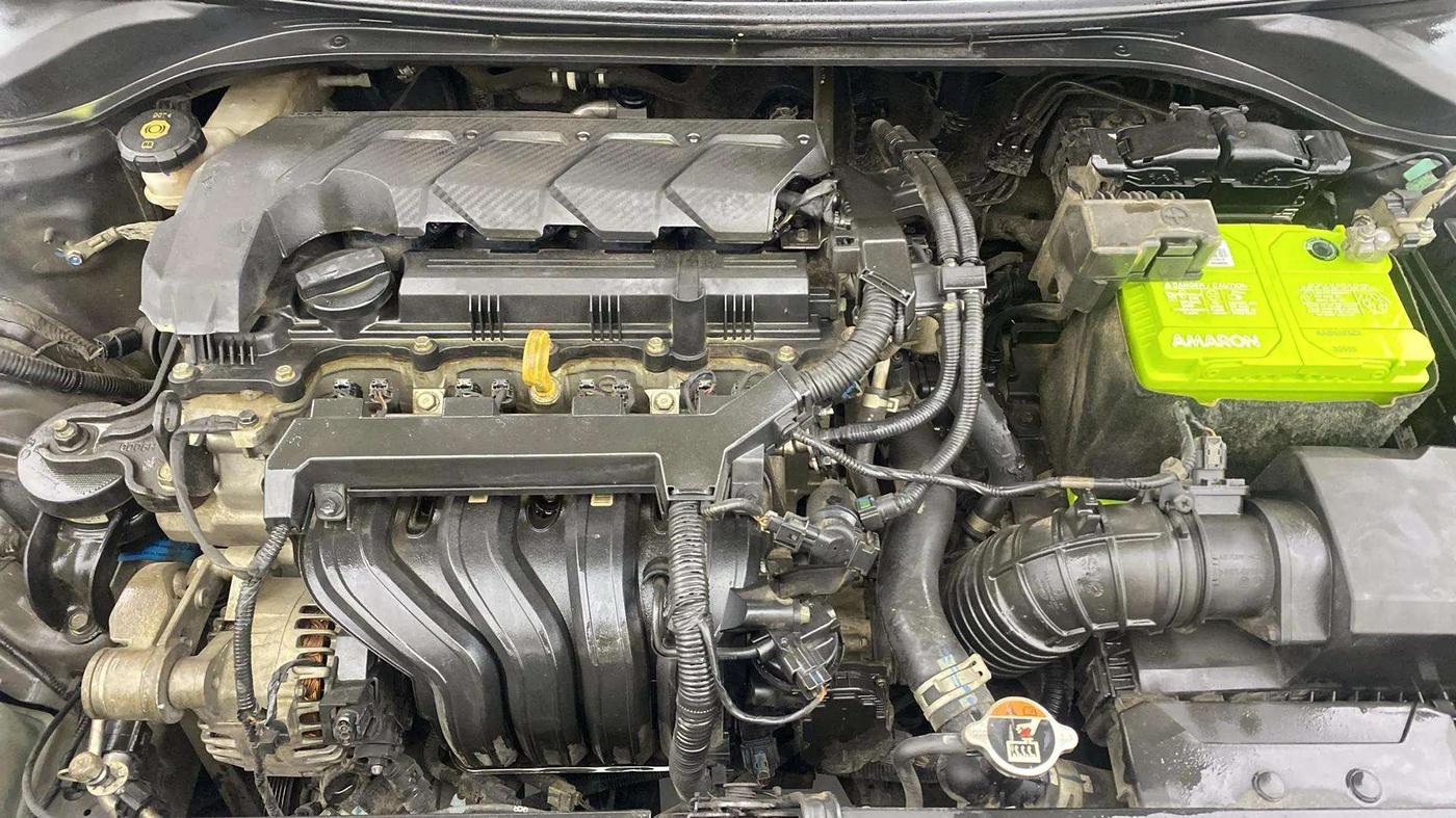 2021 Hyundai Verna SX (O) 1.5 VTVT IVT, Petrol, Automatic, 66,421 km, Engine View