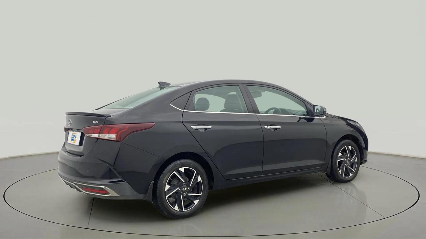2021 Hyundai Verna SX (O) 1.5 VTVT IVT, Petrol, Automatic, 66,421 km, Right Back Diagonal