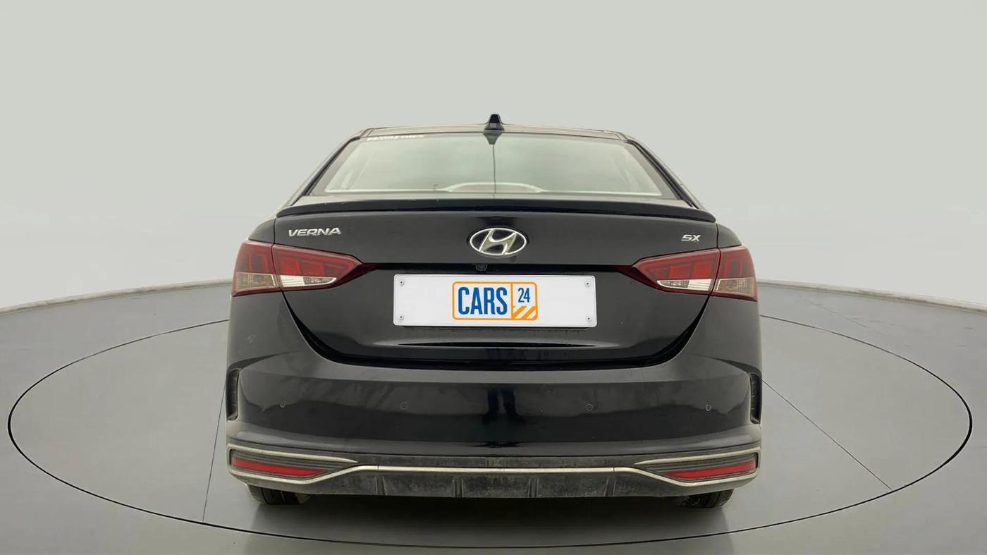 2021 Hyundai Verna SX (O) 1.5 VTVT IVT, Petrol, Automatic, 66,421 km, Back/Rear