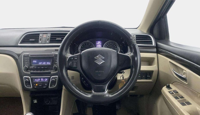 2018 Maruti Ciaz DELTA 1.4 MT PETROL, Petrol, Manual, 55,366 km, Steering Wheel Close Up