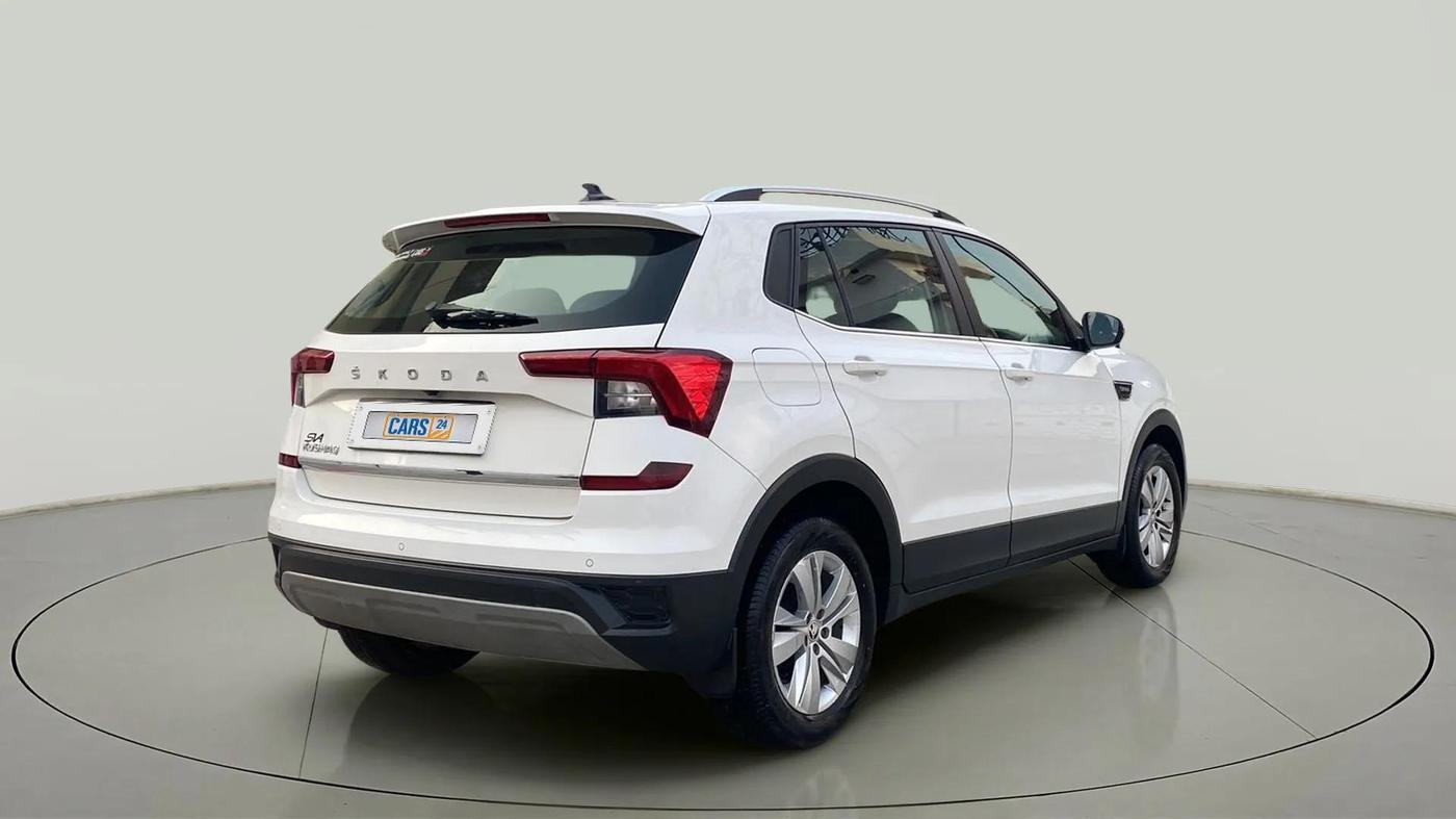 2023 Skoda KUSHAQ AMBITION 1.0L TSI MT, Petrol, Manual, 41,291 km, Right Back Diagonal